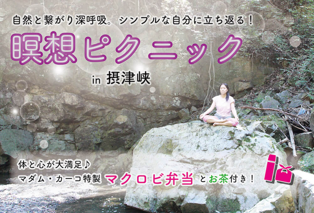 瞑想ピクニックin摂津峡